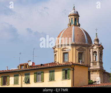 San Frediano in Cestello, eine Kirche in Oltrarno Abschnitt von Florenz. Toskana, Italien. Stockfoto