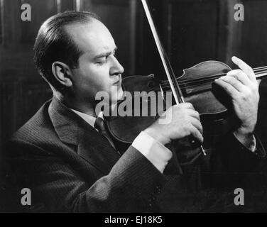 Sowjetische Geiger DAVID OISTRAKH (1908-1974) von 1955 Stockfoto