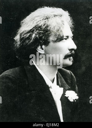 iGNACY JAN PADEREWSKI (1860 – 1941), polnischer Pianist und Dirigent um 1900 Stockfoto