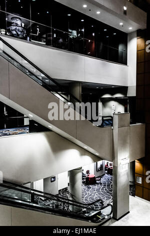 Das Innere des JW Marriott, in Washington, DC. Stockfoto