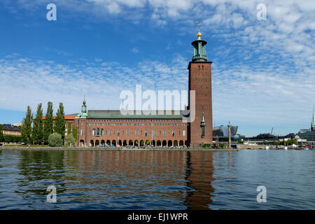 Rathaus, Stadshus, Stadthaus, Kungsholmen, Stockholm, Schweden Stockfoto