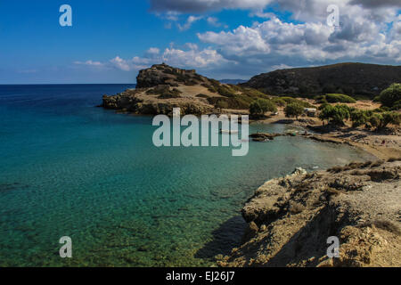 Exotische Strände - Itanos, Kreta, Griechenland Stockfoto