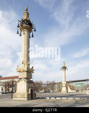 Charlottenburger Tor, Berlin, Deutschland Stockfoto