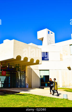 Museum, Joan Miro Stiftung. Barcelona, Katalonien, Spanien. Stockfoto