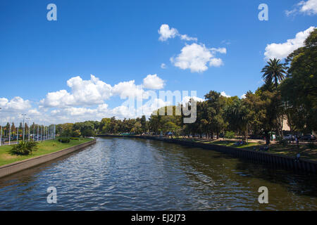 Fluss-Tigre. Tigre, Argentinien. Stockfoto