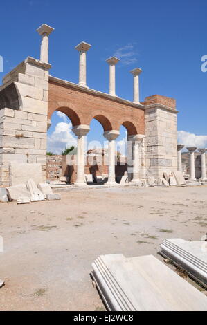 Bögen in Ephesus - Türkei Stockfoto