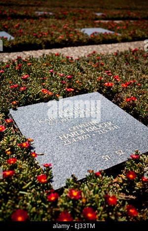 Maleme Krieg Friedhof in Maleme auf Kreta, Griechenland. Stockfoto