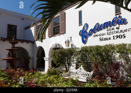 Columbia Restaurant, Altstadt, St. Augustine, FL, USA Stockfoto