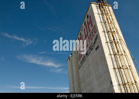 Adluh Mehl Mühlen Columbia South Carolina, USA Stockfoto