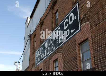 Adluh Mehl Mühlen Columbia South Carolina, USA Stockfoto