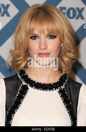 FOX Winter TCA Press Tour Party im Langham Huntington Hotels - Ankünfte mit: Claudia Lee Where: Los Angeles, California, Vereinigte Staaten von Amerika bei: 13. Januar 2014 Stockfoto