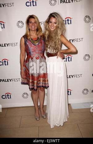 Prominente besuchen 2014 PaleyFest Herbst Flashback: The Facts Of Life 35th Anniversary Reunion im Paley Center für Medien mit: Lisa Whelchel, Clancy Cauble wo: Los Angeles, California, Vereinigte Staaten von Amerika als: 15 Sep 2014 Stockfoto