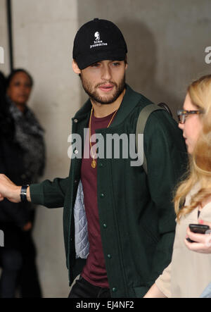 Douglas Booth abgebildet auf Radio 1 Featuring: Douglas Booth wo: London, Vereinigtes Königreich: 16 Sep 2014 Stockfoto