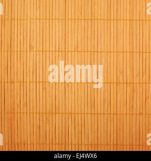 Bambus Matten Hintergrund Stockfoto