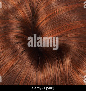 Haar-Fragment als Hintergrund Komposition Stockfoto
