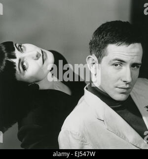 SWING OUT SISTER Werbe Foto von UK-pop-Duo Corinne Drewery und Andy Connell über 1989 Stockfoto