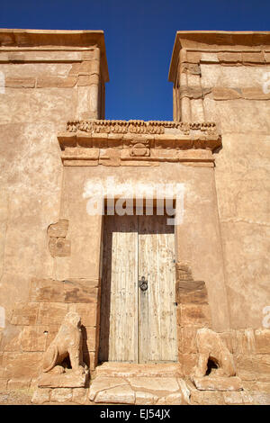 Haupteingang zum Apedemak (Löwe) Tempel, Musawwarat es-Sufra, Nord Sudan, Afrika Stockfoto