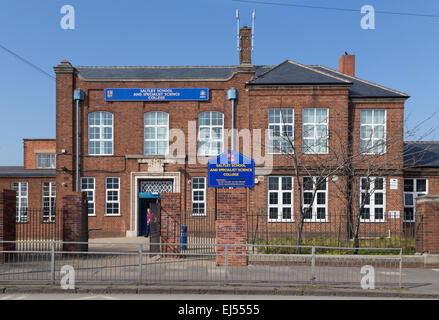 Saltley School, Birmingham.  Trojanisches Pferd Stockfoto