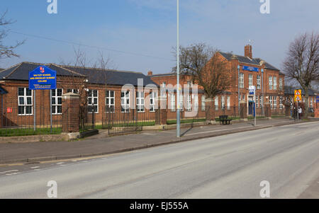 Saltley School, Birmingham.  Trojanisches Pferd Stockfoto