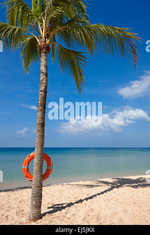 Strand in Vinpearl Resort, Insel Phu Quoc, Vietnam. Stockfoto