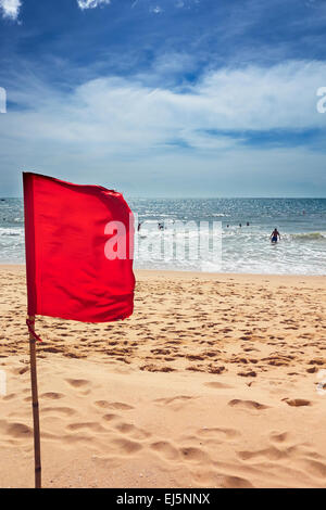 Strand in der Nähe von Mui Ne, Provinz Binh Thuan, Vietnam. Stockfoto