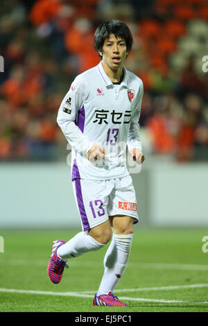 Takumi Miyayoshi (Sanga), 21. März 2015 - Fußball /Soccer: 2015 J2 League match zwischen Omiya Ardija 2-1 Kyoto Sanga im Nack5 Stadion Omiya, Saitama, Japan.  (Foto von YUTAKA/AFLO SPORT) [1040] Stockfoto