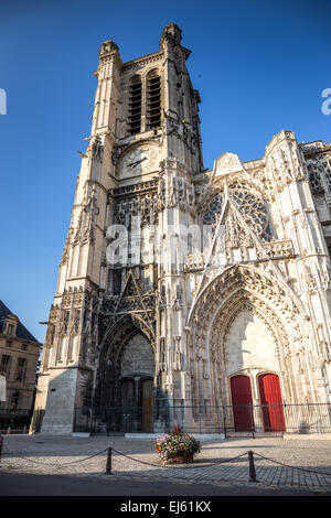 Troyes Kathedrale - Saint-Pierre-et-Saint-Paul de Troyes Aube Champagne-Ardenne, Frankreich, Europa Stockfoto