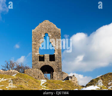 Bleibt der Holman Maschinenhaus im Süden Caradon Mine am Rand des Bodmin Moor Cornwall England UK Europe Stockfoto