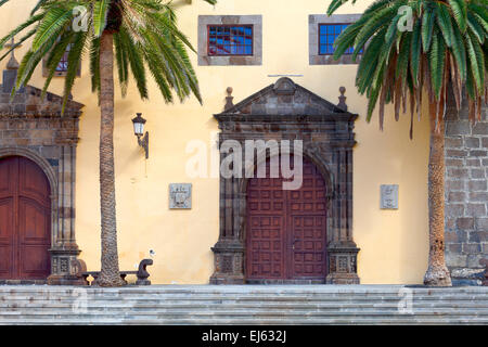 Kloster von San Francisco im Stadt Garachico, Teneriffa, Kanarische Inseln, Spanien. Stockfoto