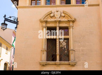 Rathaus Altstadt von Alcudia in Mallorca Mallorca Balearen Insel von Spanien Ayuntamiento Stockfoto