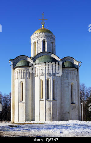 Cathedral of Saint Demetrius ist eine Kathedrale in der alten russischen Wladimir Stockfoto