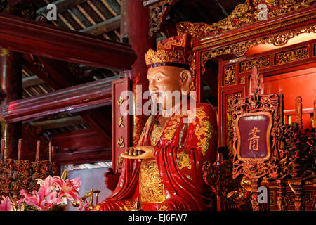 Altar der Konfuzius an den Literaturtempel, Hanoi, Vietnam Stockfoto