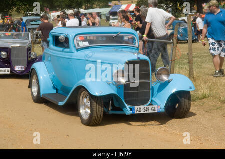 1932 Ford 3 Fenster Coupe Hotrod Stockfoto