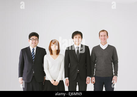 Multi-ethnischen Gruppe von Geschäftsleuten Stockfoto