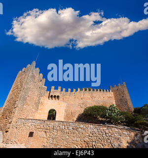 Mallorca Capdepera Schloss Castell in Mallorca Balearen Insel von Spanien Stockfoto