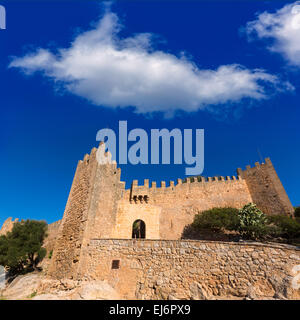 Mallorca Capdepera Schloss Castell in Mallorca Balearen Insel von Spanien Stockfoto
