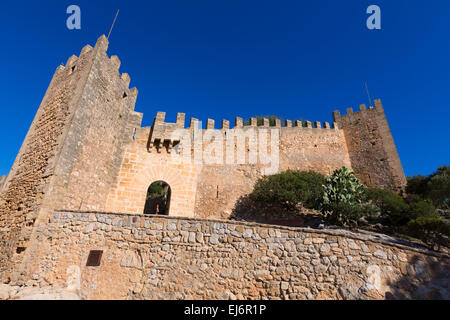 Mallorca Capdepera Schloss Castell in Mallorca Balearen Insel von Spanien Stockfoto
