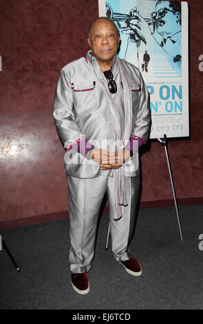 RADiUS präsentiert der Los Angeles Premiere von KEEP ON Keepin ' ON: Quincy Jones wo: Los Angeles, California, Vereinigte Staaten von Amerika bei: 17 Sep 2014 Stockfoto