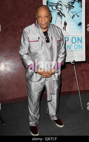 RADiUS präsentiert der Los Angeles Premiere von KEEP ON Keepin ' ON: Quincy Jones wo: Los Angeles, California, Vereinigte Staaten von Amerika bei: 17 Sep 2014 Stockfoto