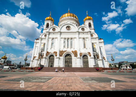 Kathedrale von Christus dem Erlöser, Moskau, Russland Stockfoto