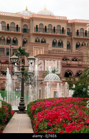 Emirates Palace Abu Dhabi Stockfoto