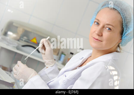 Porträt-Ärztin. Stockfoto