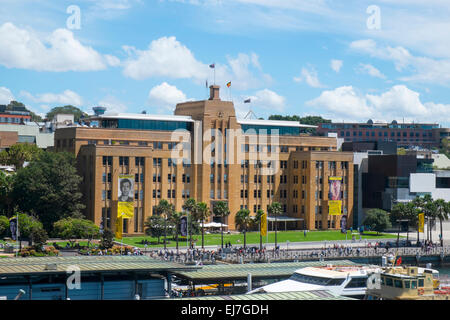Museum für zeitgenössische Kunst am Sydneys circular Quay, Sydney Australia Stockfoto