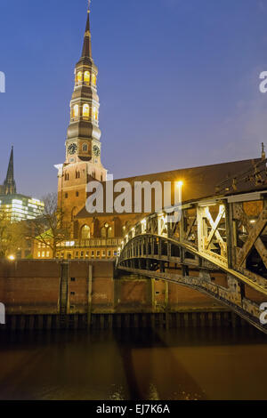 Die St.-Katharinen Kirche, Hamburg Stockfoto