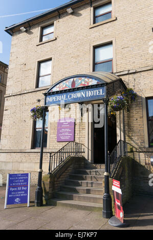 Imperial Crown Hotel Halifax, West Yorkshire, Großbritannien Stockfoto