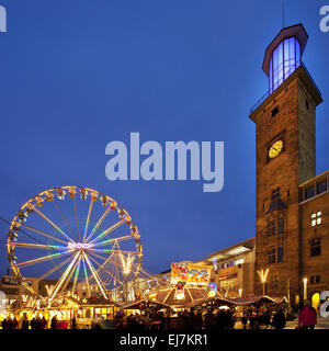 Weihnachtsmarkt, Hagen, Deutschland Stockfoto