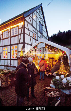 Weihnachtsmarkt, Hagen, Deutschland Stockfoto