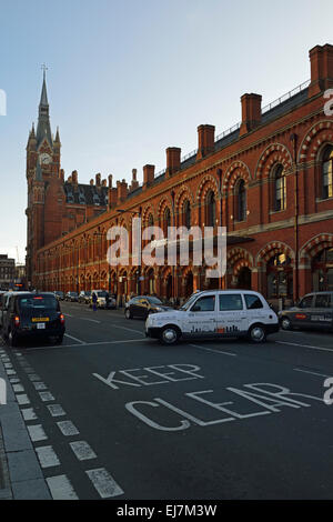 St. Pancras International Station, Euston Road, London NW1, Vereinigtes Königreich Stockfoto