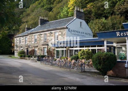 Das Cairnbaan Hotel bei Crinan Canal in der Nähe von Lochgilphead Argyll, Schottland Stockfoto