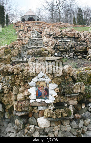 Orthodoxe Kloster Krusedol an Fruška Gora, Serbien Stockfoto